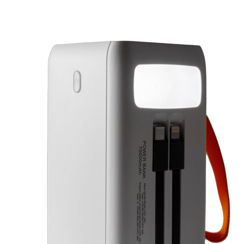 Повербанк MXH 70000 mAh 66W з ліхтариком - Зображення 14